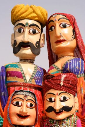 10. Mini Mela - Circus Raj Giant Stilt Puppets
